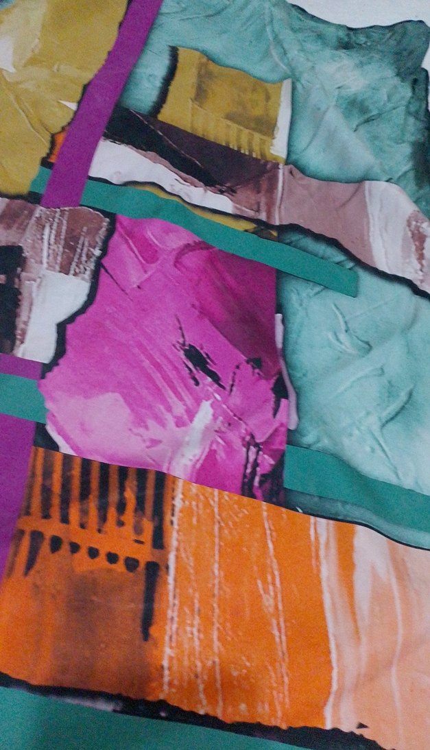 Sarar Interview Vintage Turkuaz bayan eşarp - Görsel 4