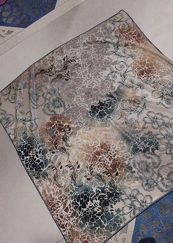 Gri bayan Eşarp KEVSER - Görsel 2