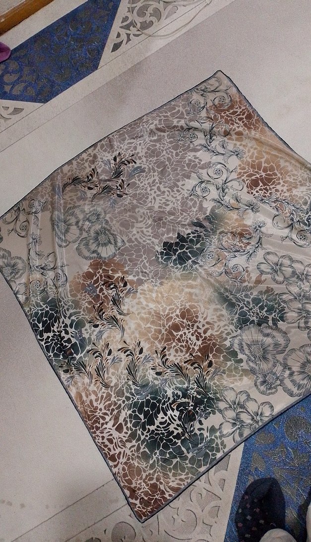 Gri bayan Eşarp KEVSER - Görsel 2