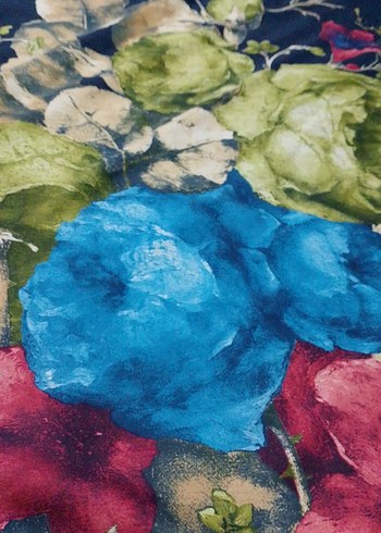 Luis Carden Paris bayan eşarp Lacivert - Görsel 7