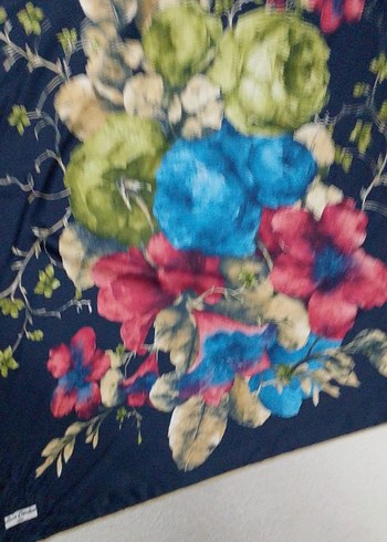 Luis Carden Paris bayan eşarp Lacivert - Görsel 4