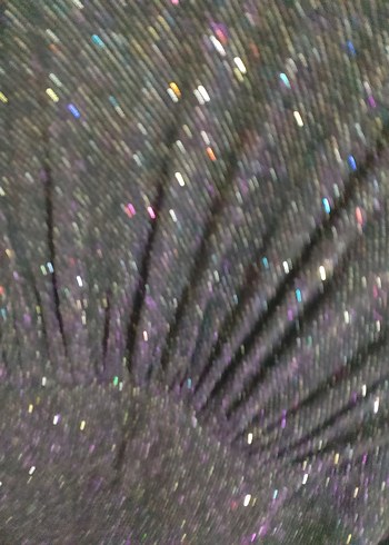 Uzun Kollu Mor Drapeli Abiye Elbisesi - Görsel 18