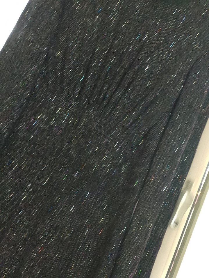 Uzun Kollu Mor Drapeli Abiye Elbisesi - Görsel 4