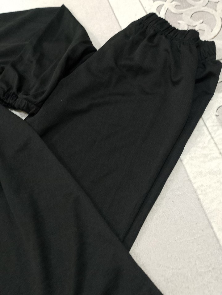 Mor Baskılı Uzun Kollu Hamile Bluzu3 lù kombin - Görsel 4