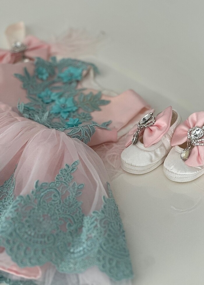 Yeni doğan Mevlüt elbisesi - Görsel 5