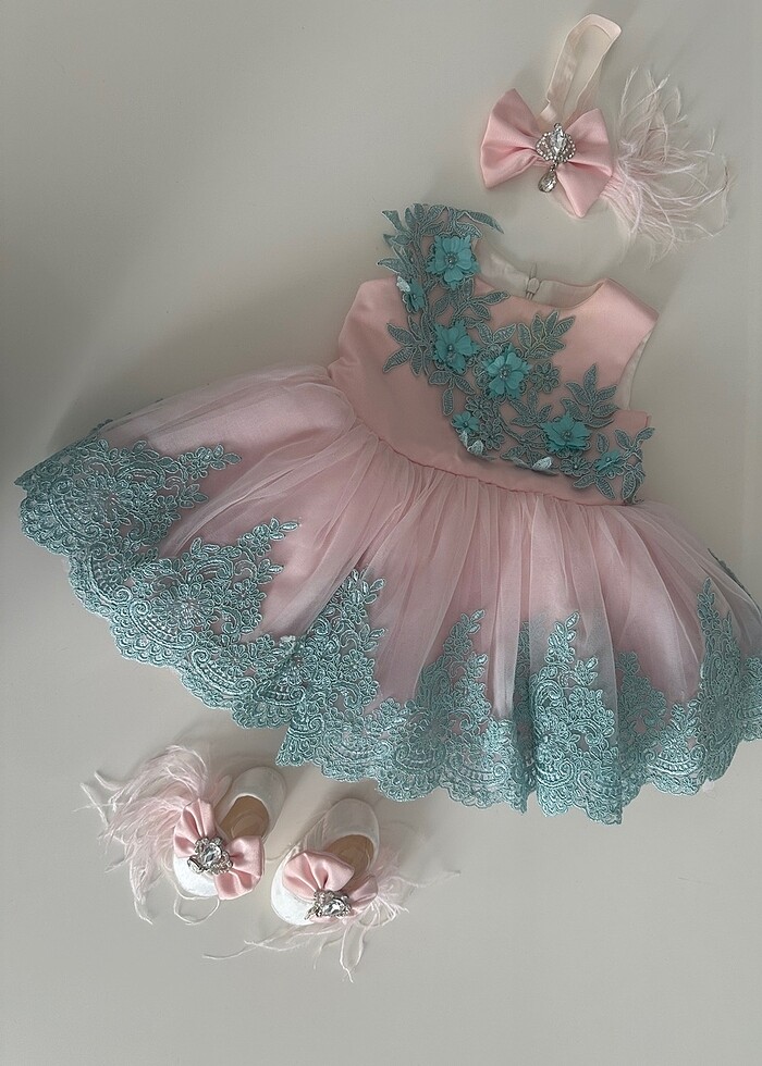 Yeni doğan Mevlüt elbisesi - Görsel 2