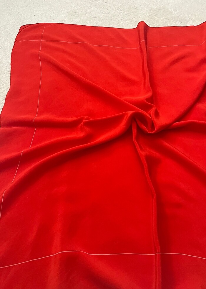 Vakko ipek eşarp orijinal diğer hesabım haticeuluyol - Görsel 3