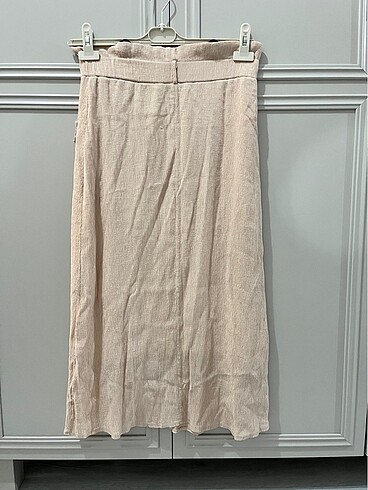 Midi etek krem - Görsel 5