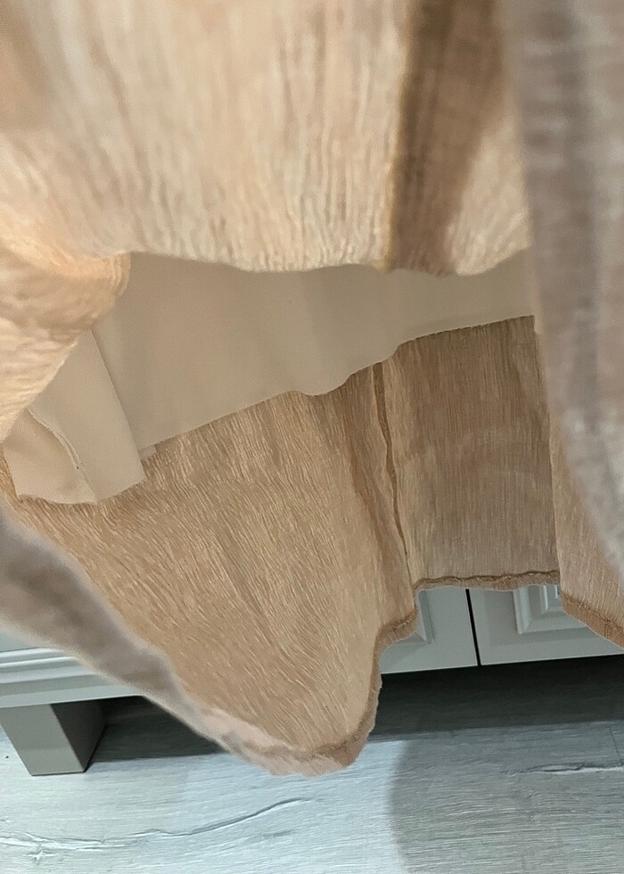 Midi etek krem - Görsel 2