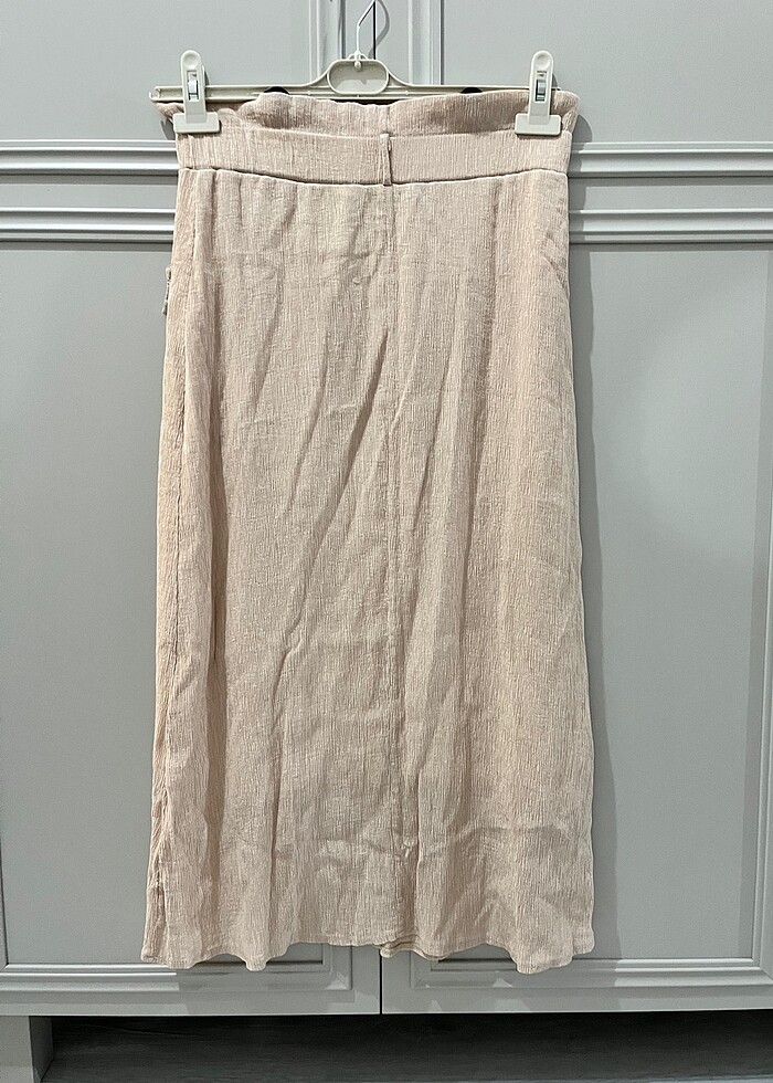 Midi etek krem - Görsel 5