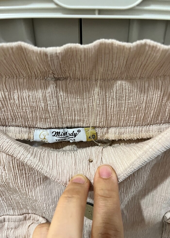 Midi etek krem - Görsel 4