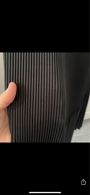 Manu Atelier Büzgülü pliseli etek