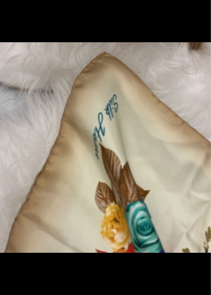 Silk Home ipek eşarp - Görsel 4