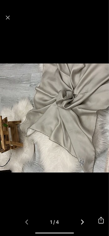 Armine İpek eşarp  Twill - Görsel 3