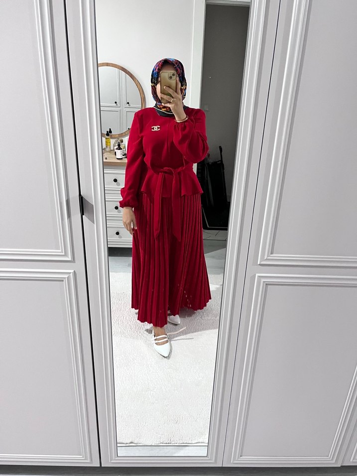 Tesettür Etekli takım - Görsel 5