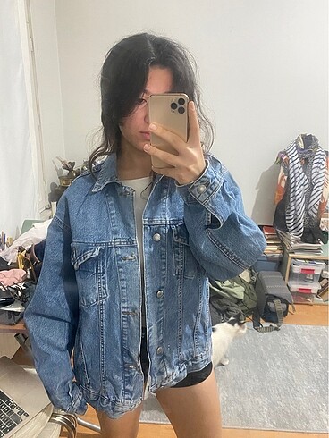 m Beden vintage kot ceket
