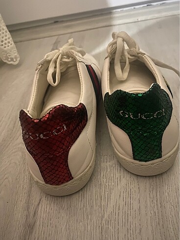 38 Beden orjınal gucci ayakkabi beyaz sneaker classic 38 numara