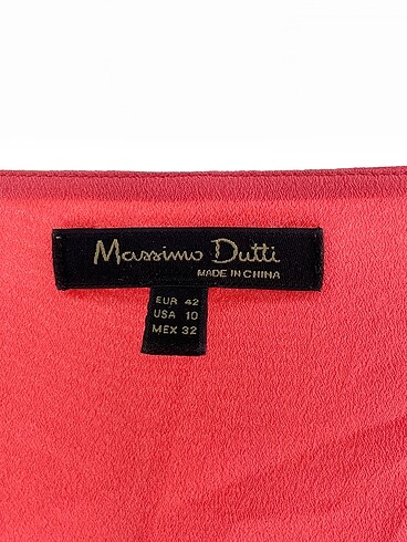 42 Beden pembe Renk Massimo Dutti Uzun Elbise %70 İndirimli.