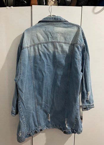 Kadın kot Ceket - Görsel 6