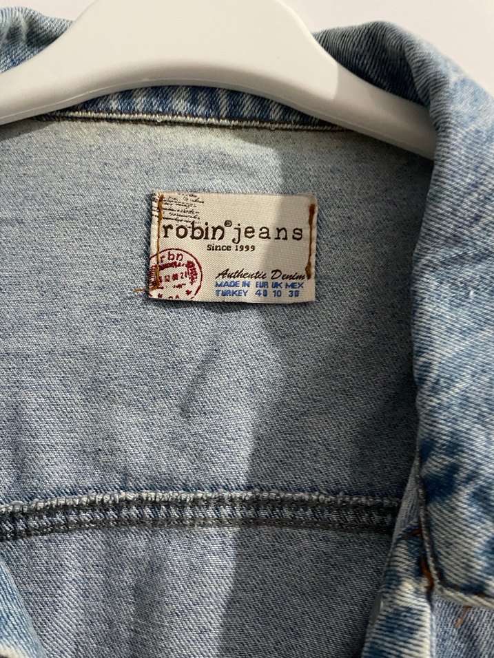 Kadın kot Ceket - Görsel 5