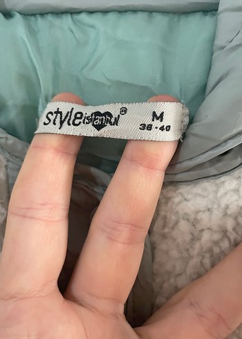 Kadın peluş mont - Görsel 5