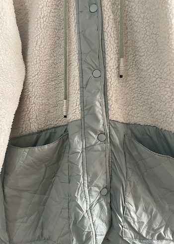 Kadın peluş mont - Görsel 4