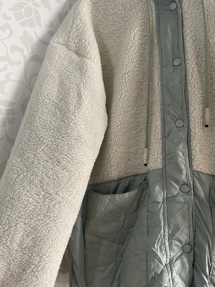 Kadın peluş mont - Görsel 2