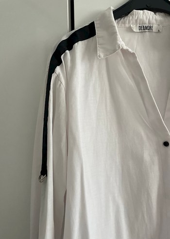 Kadın beyaz gömlek - Görsel 2