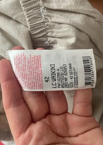 LCW Keten Kadın Pantolon - Görsel 4