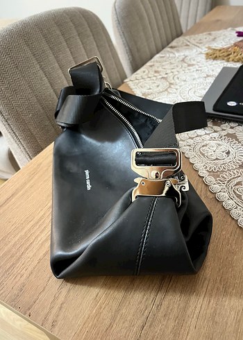 Pierre Cardin Pierre Cardin Siyah Deri Omuz Çantası