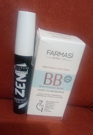 Farmasi farmasi zen maskara , bb krem