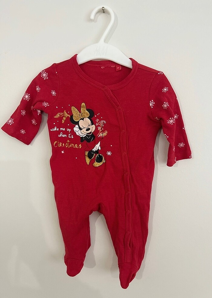 yılbaşı temalı kız bebek tulumu - Görsel 2