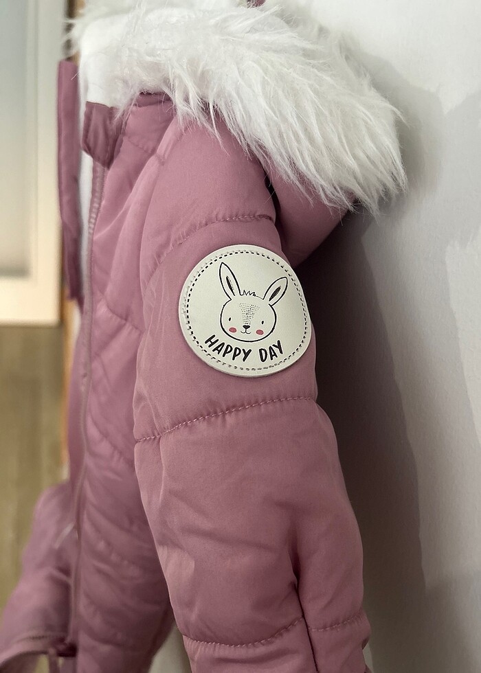 Almanya dan Pepco mağazasından çift fermuarlı  bebek astronot mo - Görsel 3