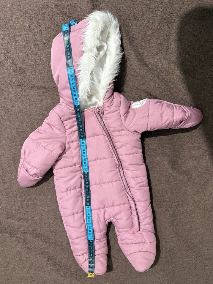 Almanya dan Pepco mağazasından çift fermuarlı  bebek astronot mo - Görsel 5