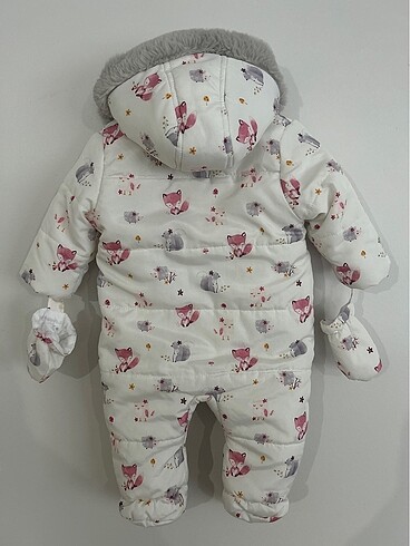 İnglitere den George markalı kapşonlu bebek astronot mont - Görsel 2