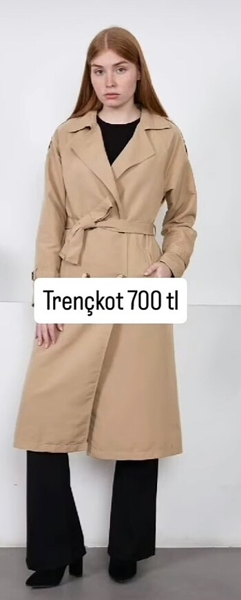 Bayan trenchkot