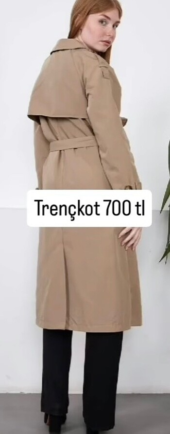 Diğer Bayan trenchkot
