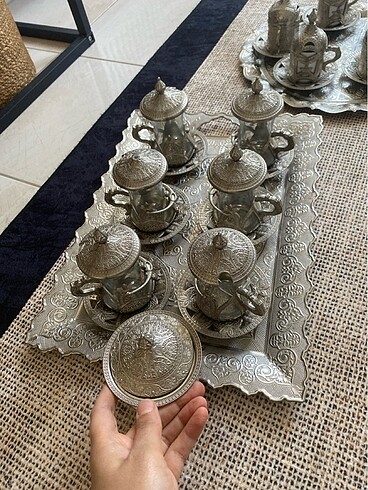Çay seti gümüş