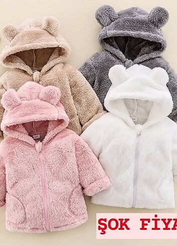 Peluş Kapüşonlu Sweet
