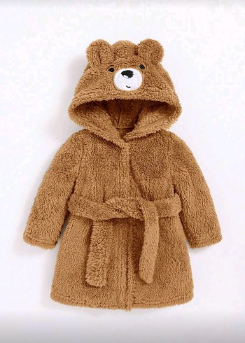 peluş kız erkek uyumlu kaban - Görsel 2