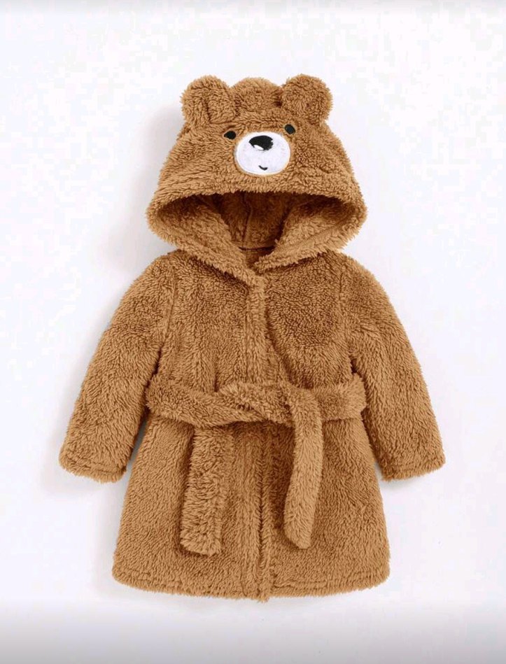 peluş kız erkek uyumlu kaban - Görsel 2