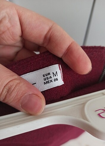 Trendyol & Milla Bordo mini kaşe etek S M 36 38 beden