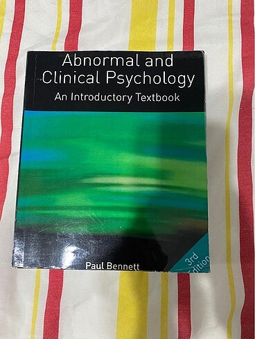 Abnormal and clinical psychology psikoloji