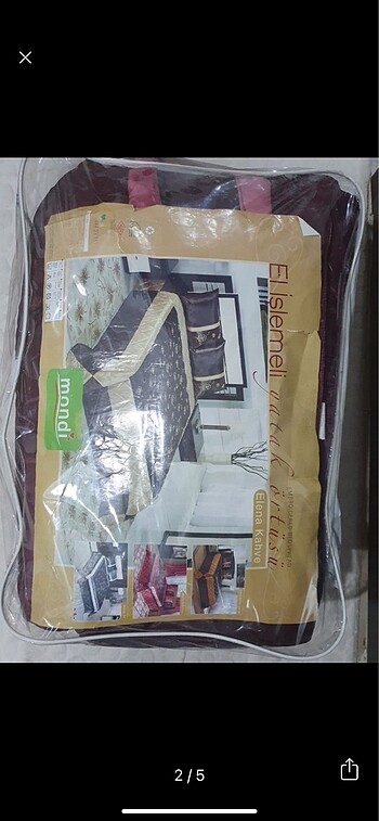 Diğer Mondi Saten Çift Kişilik Yatak Örtüsü