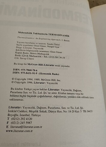 universal Beden Termodinamik