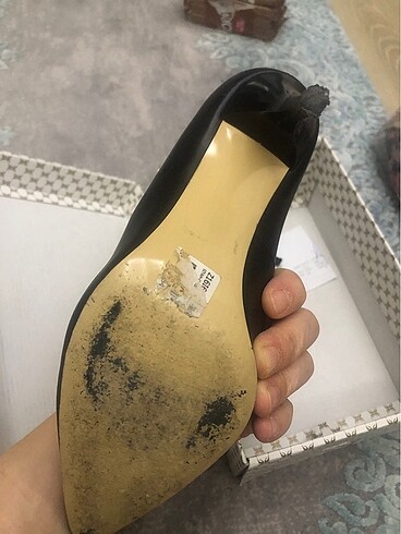 37 Beden siyah Renk Tergan stletto