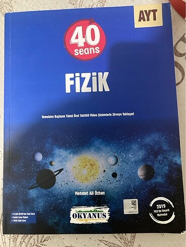 AYT FIZIK 40 SEANS OKYANUS YAYINLARI