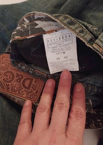 ORJINAL DOLCE& GABBANA JEAN - Görsel 3