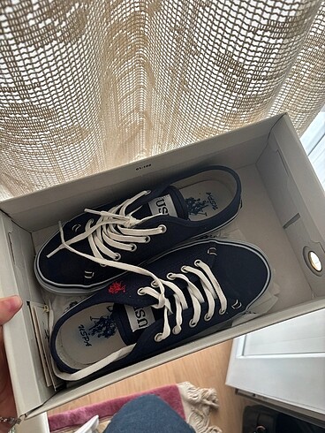 U.S Polo Assn. Polo lacivert ayakkabı