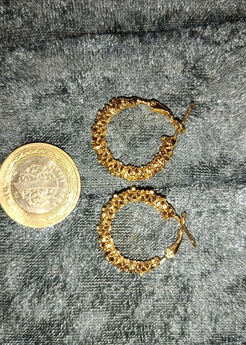 Accessorize Yıldız Tozu Bohem Midi Halka Küpeler